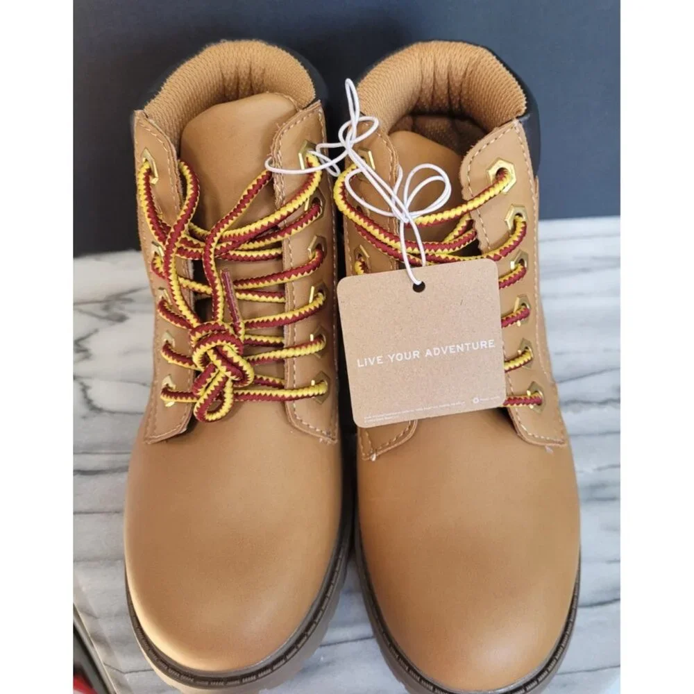 Eddie Bauer Youth Boys Size‎ 13 Work Boots Utility Karpie NWT Hiking School